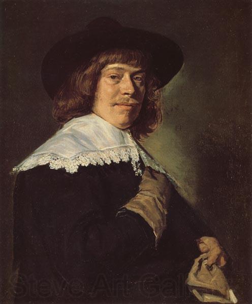 Frans Hals A Young Man with a Glove Norge oil painting art